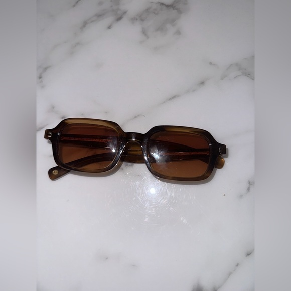 Garrett Leight Navarre brown sunglasses - Picture 7 of 7